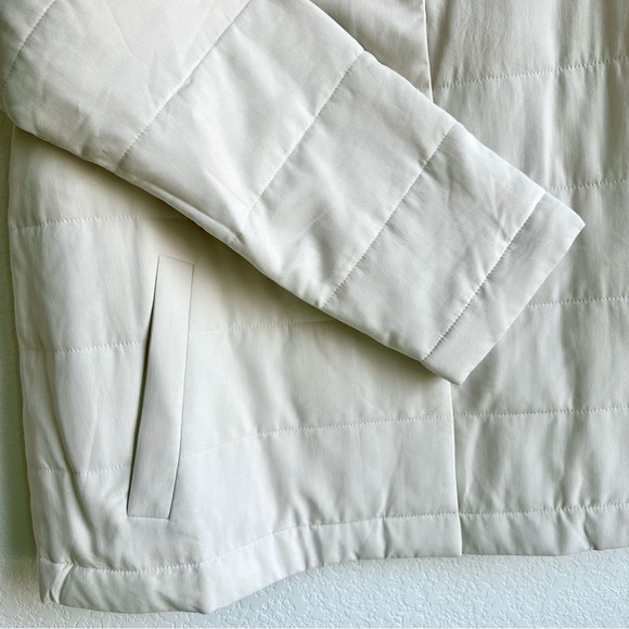 NWT Ellen Fisher Fuji Silk Quilted Jacket Size M - Picture 7 of 14